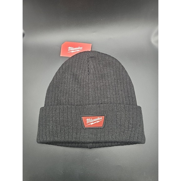 Milwaukee Tool Other - Milwaukee M750B Milwaukee Tool Rib-Knit Cuffed Beanie - Black